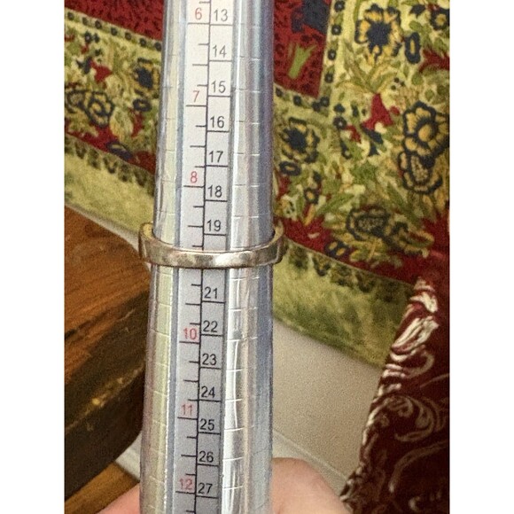 Sterling Silver Amethyst Ring Womens Size 9 Beautiful - Picture 8 of 11